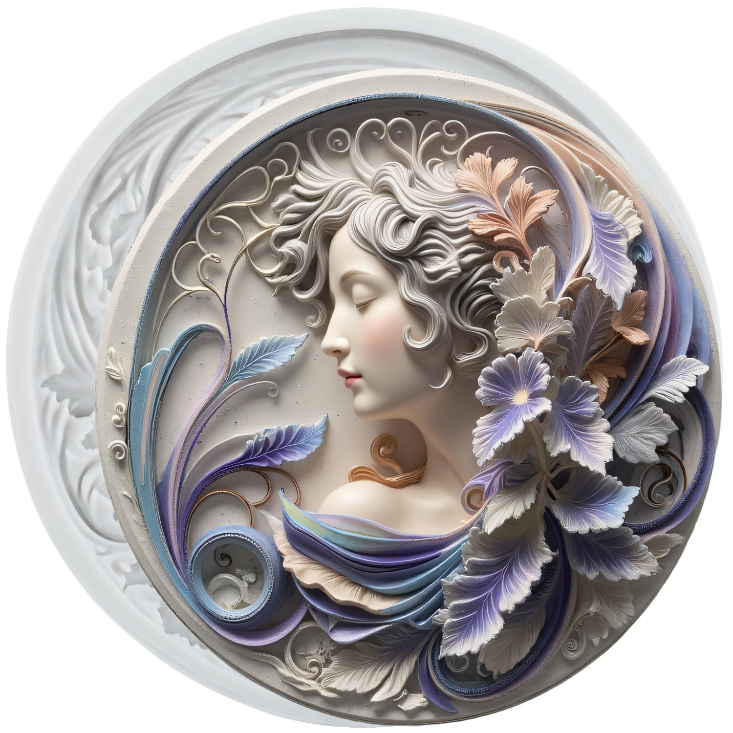 

Камея с рамкой для картины Силиконовые формы Рамка для фото Форма для мастики Инструменты для украшения торта Топпер для кекса Форма для конфет Шоколада Гампасты серый