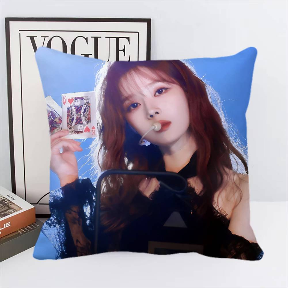 Winter Kpop Pillow Case Square Pillow Bedroom Sofa Leisure Comfort Cushion Car Living Room Home Decoration