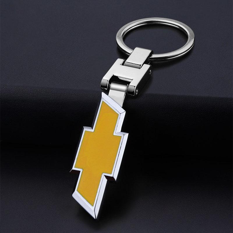Auto-Emblem Schlüsselanhänger Schlüsselring Zubehör für Chevrolet Chevry Cruze Impala Camaro Garna Equinox Volt Yakista AVEO Limousine Schrägheck Malibu Trax Aveo