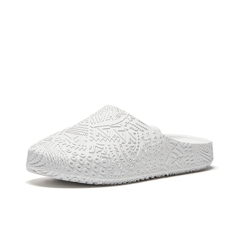Anta Hela Slide Sandali Slip-On Comodi Casual ad Asciugatura Rapida Uomo Calzature Bianco 112531801-1