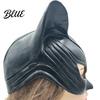 Halloween Cat Woman Mask Catw Mask Black Eye Costume Soft Latex Leather Look Accessory for Masquerade Superhero Cosplay Party Lightweight
