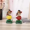 Model Hawaiian Girl Toys Solární Dekor palubní desky auta Nový Hula Girl Swinging Car Decor