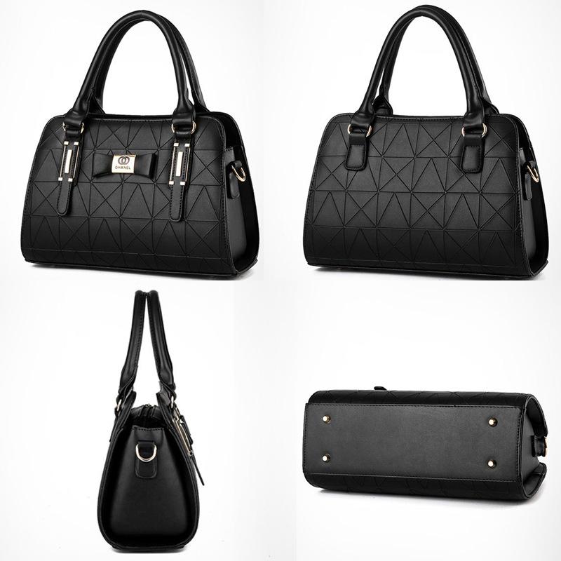 Handbags Women's Bags New Middle-aged Ladies Fashionable Shoulder Messenger Large Capacity Bag