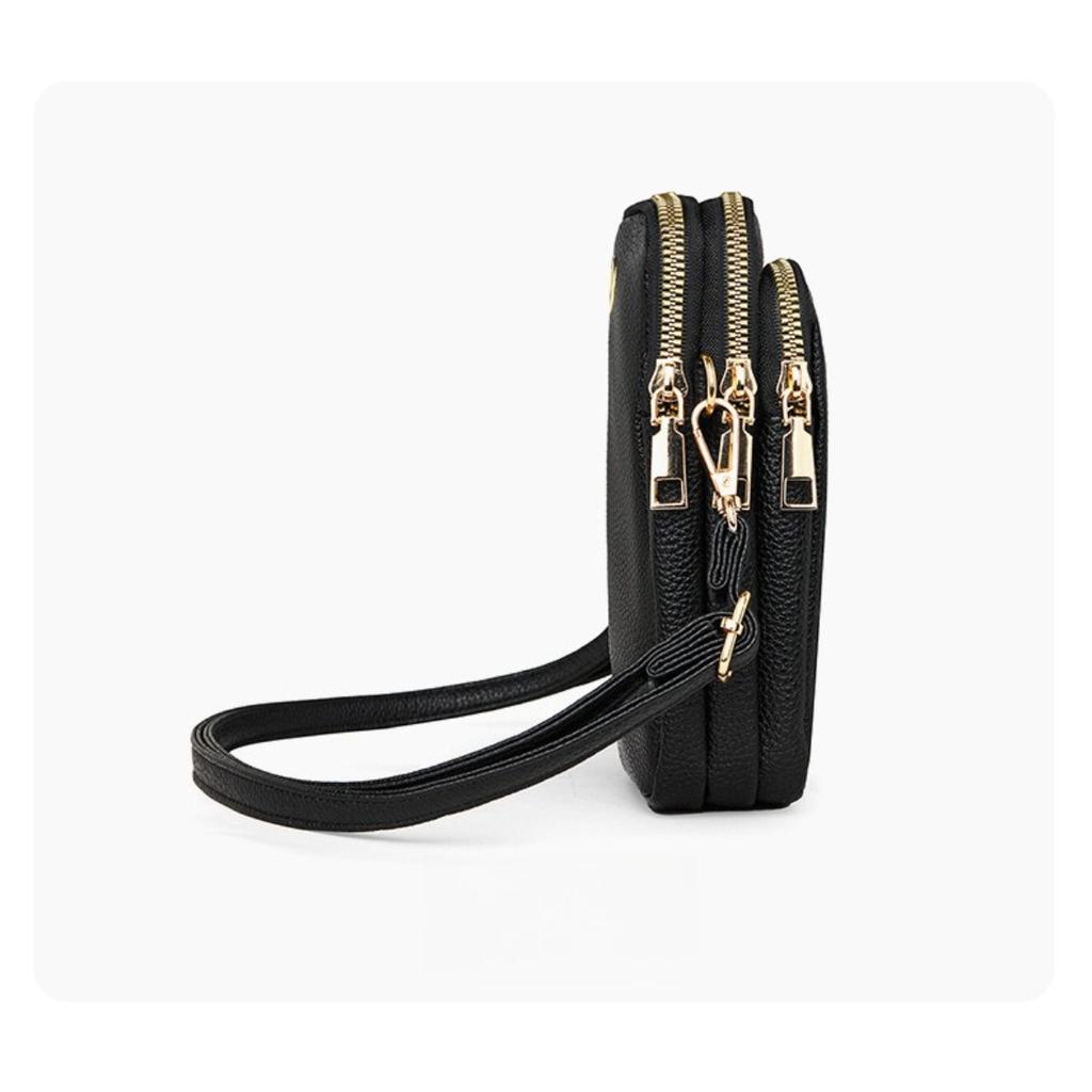Soft Leather, Mobile Wallet, Women's Phone Bag, Shoulder Bag, Crossbody Bag