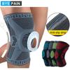Byepain Professional Knee Brace with Patella Gel Pads Side Stabilizers Medical Grade Knee Support Compression Sleeve