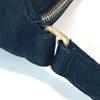 CHANEL Quilted Logo Chocolate Bar CC Mark accessory pouch Shoulder Bag Black