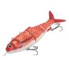Robotic Swimming Fishing Bait Multi Jointed USB Rechargeable Electric Fishing Lure with LED Light