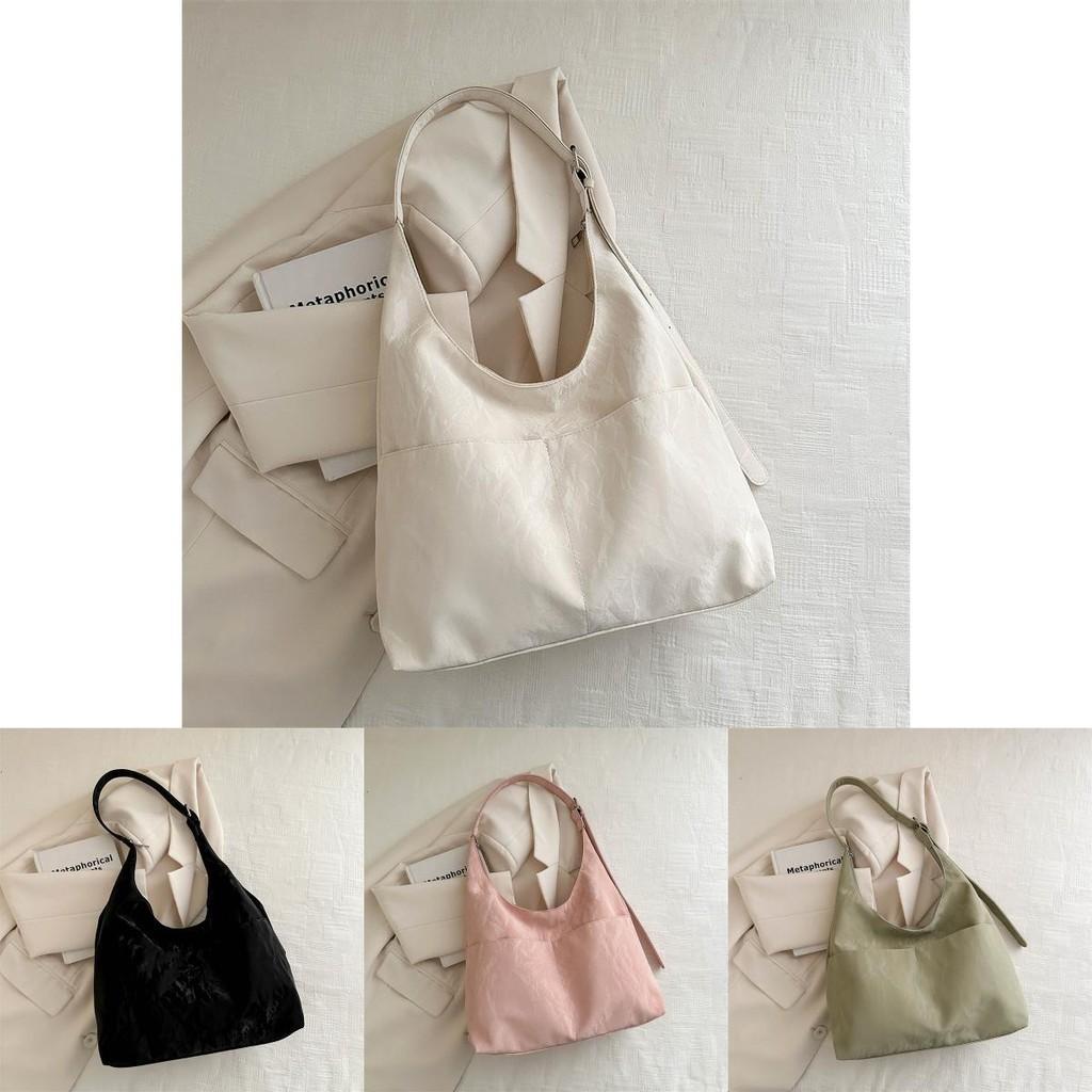 Stylish Women's Tote Bag Pu Leather Everyday Bag With Mobile Pocket And Zipper