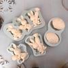 Easter Rabbit Fondant 2024 Silicone Mold Carrot Cake Decorating Tools Chocolate Cookies Baking Mould Egg DIY Epoxy Mold