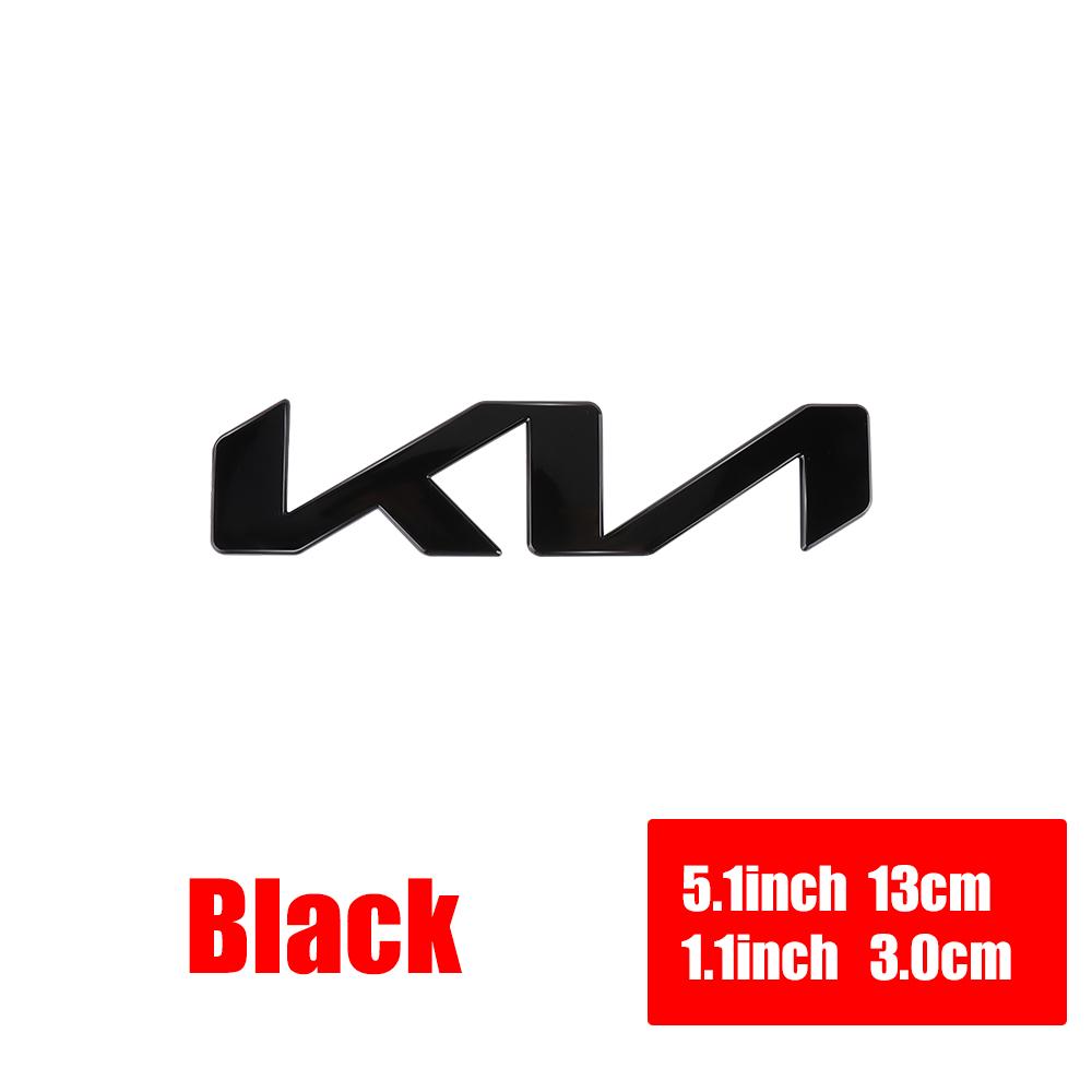 1 Stück 3D KN ABS Abzeichen Auto Motorhaube Vorne Logo Aufkleber Für Neuer Kia Heck Kofferraum Hinten Emblem Aufkleber Auto Styling Dekoration Zubehör