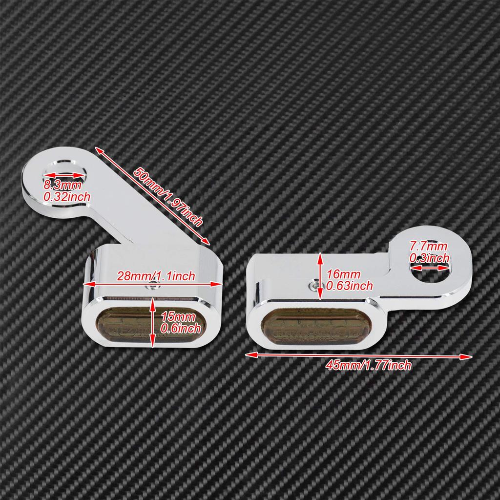 HDBUBALUS 12V LED Turn Signal Indicator Blinker for Harley Sportster