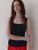 Tieseueichi Square Neck Warm Bra Top 2 Colors