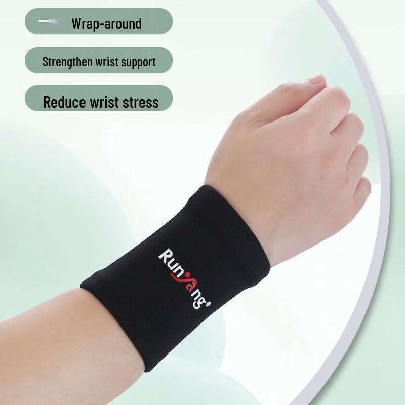 WEZHO Thin Knitted Athletic Wrist Support (Pair)