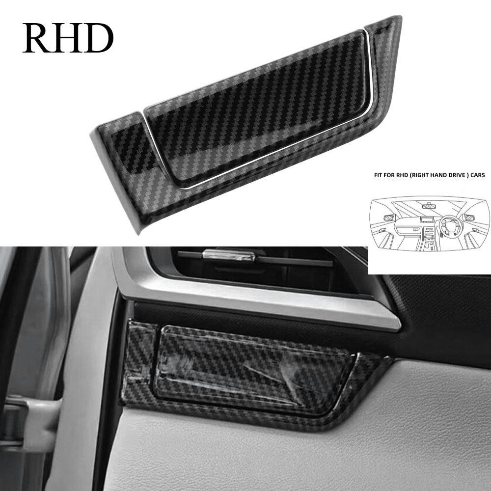 

For Toyota VELOZ 2022 2023 2024 ABS Carbon Fiber Interior Accessories Car Center Console Gear Shift Panel Water Cup Cover Trim