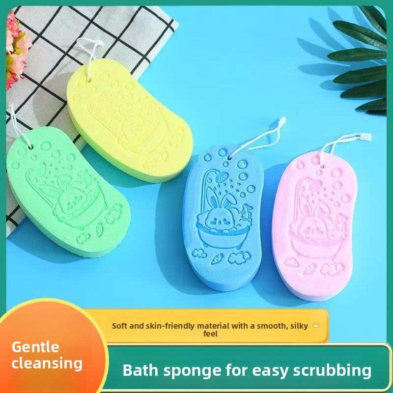 Children's Extra-Strong Pain-Free Rabbit-Shaped Bath Sponge