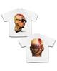 Summer Men's Trendy Rapper Graphics Print T-shirt Casual Cotton Oversized Y2k Short Sleeves American Hip Hop Men's Clothing Tees