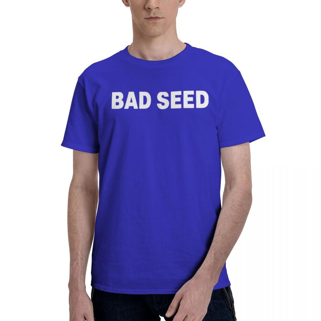 Bad Seed Band 100 Cotton Casual Breathable Confortable Men Top Funny Mens TShirts Mens Shirt