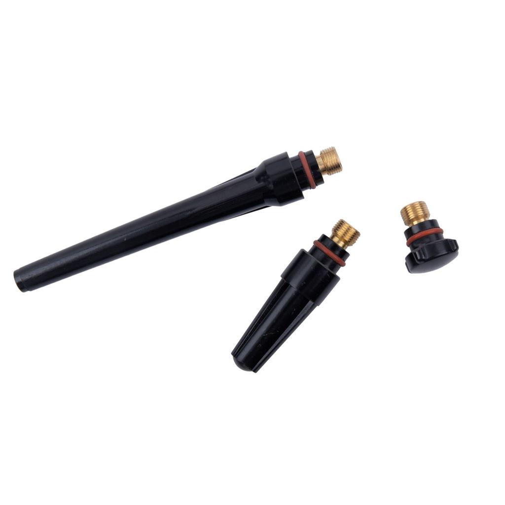49Pcs TIG Welding Torch For Stubby Gas Lens #10  Glass Cup Kit For WP-17/18/26