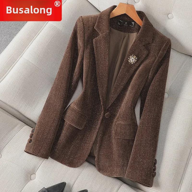 Women's Long-Sleeved Professional Suit Jacket - Style 8605