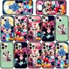 Phone Case for iPhone 17 16 15 Plus Huawei P30 P20 Lite Redmi Note 14 12 11 13 Pro Max OPPO A60 A80 A40 A18 A38 A54 A16 Mickey Mouse Pink Minnie Cover