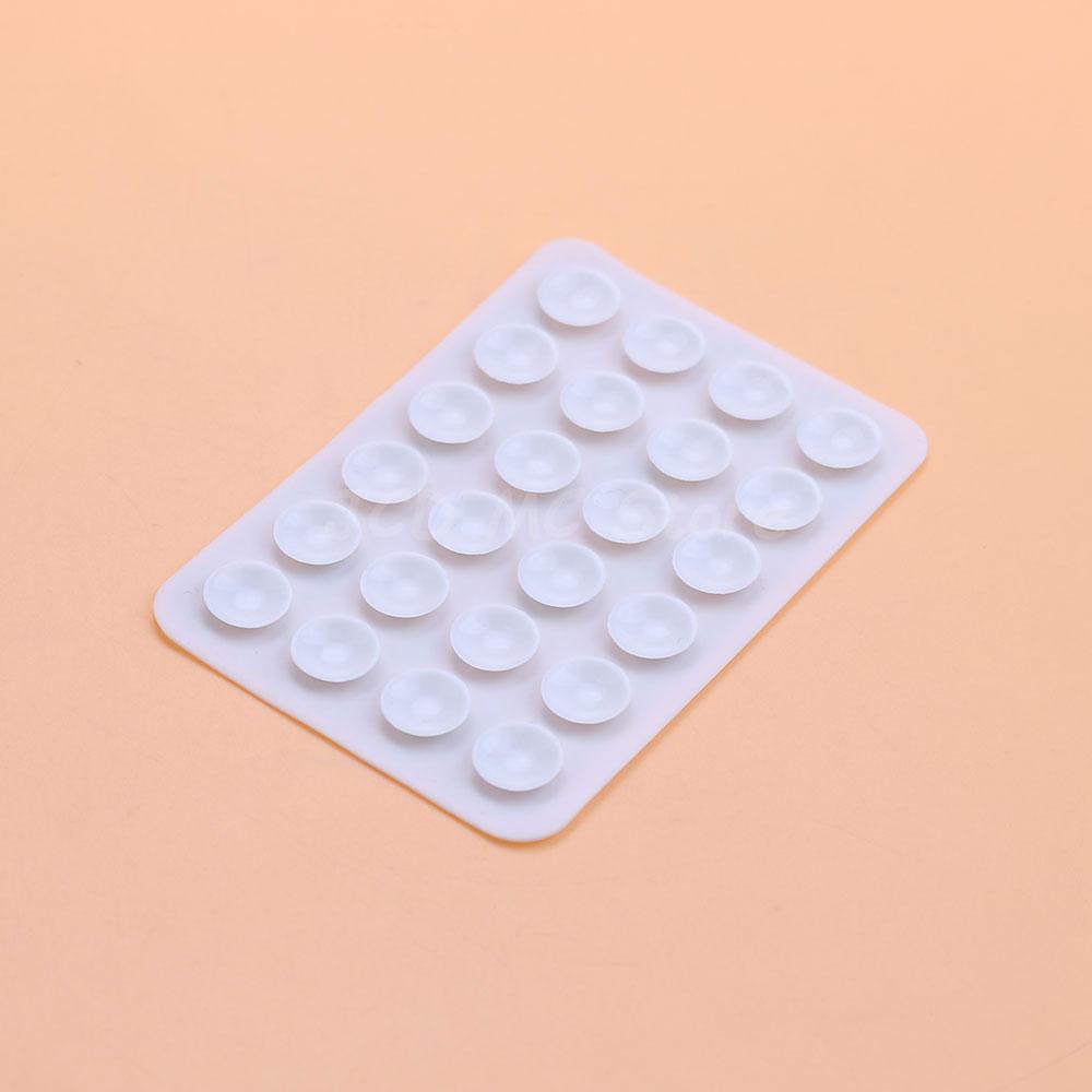 2pcsThickened Silicone Suction Cup 24Square Suction Cups Mobile Phone Tablet Luggage Suction Cup Universal Strong Adhesive Stand