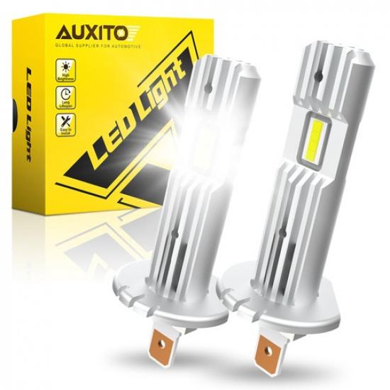2PCS H1 LED Headlight Bulb Conversion Kit High Low Beam Fog Lamp 6500K GF EXV