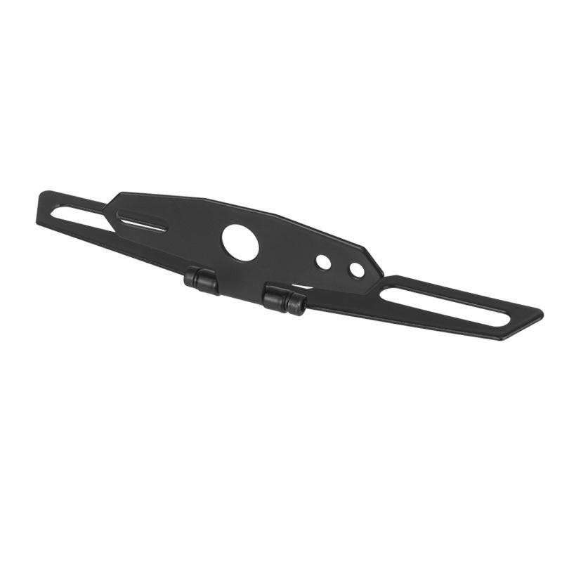 Suporte de Placa de Licença de Motocicleta Suporte de Montagem da Lanterna Traseira Dobrável Suporte de Placa de Número Acessórios Universais para Motocicletas