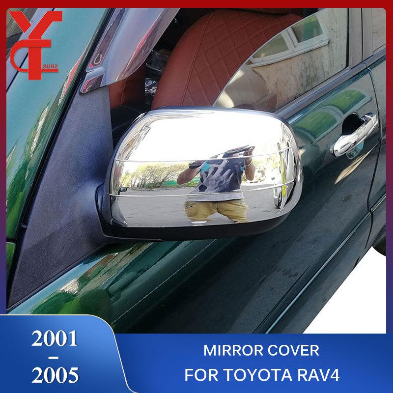 2001-2005 ABS Side Mirror Cover For Toyota Rav4 2001 2002 2003 2004 2005 Rav 4 Accessories Side Door Rearview Mirrors YCSUNZ