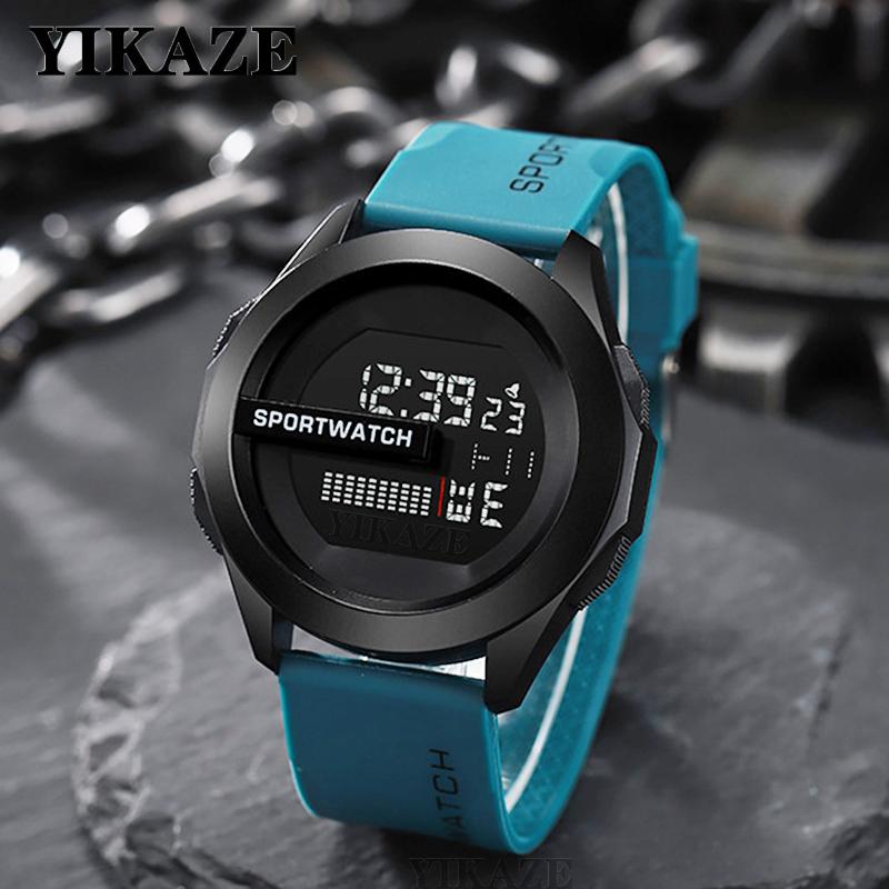 Sport Watch for Men Military Digital Watch Stopwatch Luminous Date Week Waterproof Men's Clock Electronic Wristwatch
