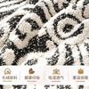 Nordic Tassel Throw Blanket Geometry Cotton Sofa Cover Towel Anti-cat Scratch Protection Covers Sofa Blanket Carpet Four Seasons