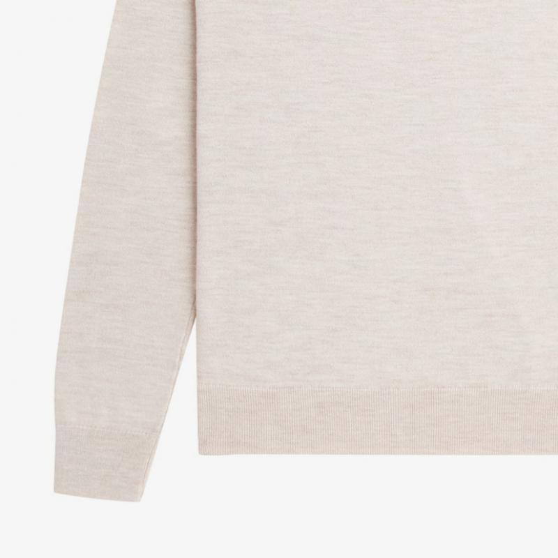 Fred Perry [genuine] Fred Perry [baseline] Classic Crewneck Merino Wool Blend Knit  X23  Afpm2439601 X23 qzgAfpm2439601 X23