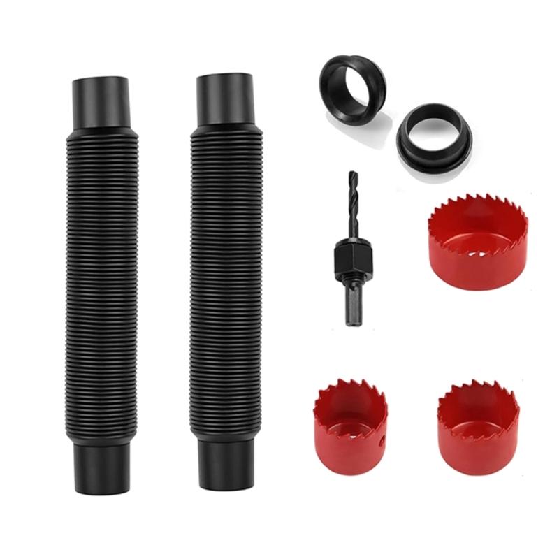 Easy Install Universal Rain Barrels Hose Connector Set Corrosion Resistant Design For Sustainable Outdoor Water Storage top sale