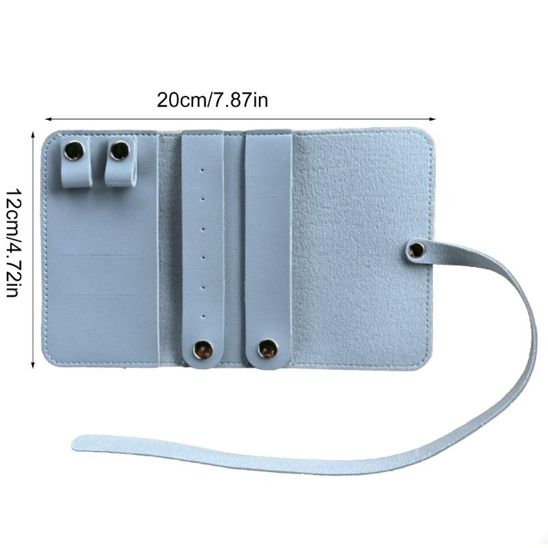 Verpackungsbeutel Reisetasche Aufbewahrungstasche Elegante Schmuckverpackungstasche Schmuckrollen Tasche Schmuck-Display-Tasche für Schmuck