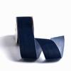 Eco-Friendly 38mm Single-Sided Flocked Velvet Ribbon Spool for Gift Wrapping DIY Bows Hair Accessories Birthday Cake Box Bands
