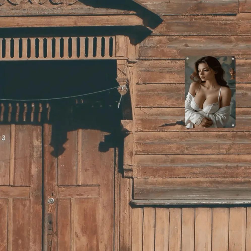 Vintage Europäische Wandkunst, Eleganter Weißer Blumendruck, Gerahmloses Minimalistisches Wohnaccessoire, Bereit zum Aufhängen, Geschenk