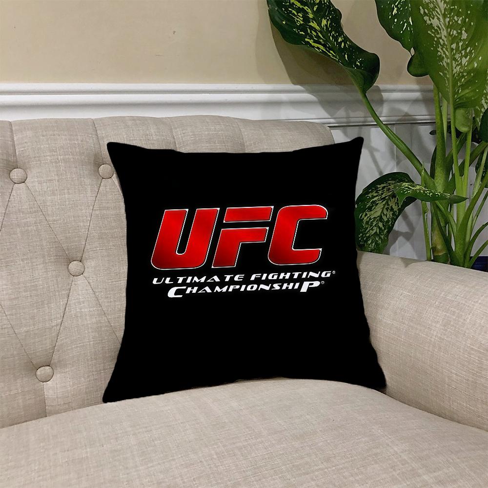 U-UFC Boxing Match cushion cover Square Sofa Cushion Cover Casual Skin-Friendly Comfortable Pillow Cover