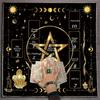 Card Reading Star Pattern Tarots Card Tablecloth Altars Cloth Altars Cloth Divinations Card Table Cloth Tapestry