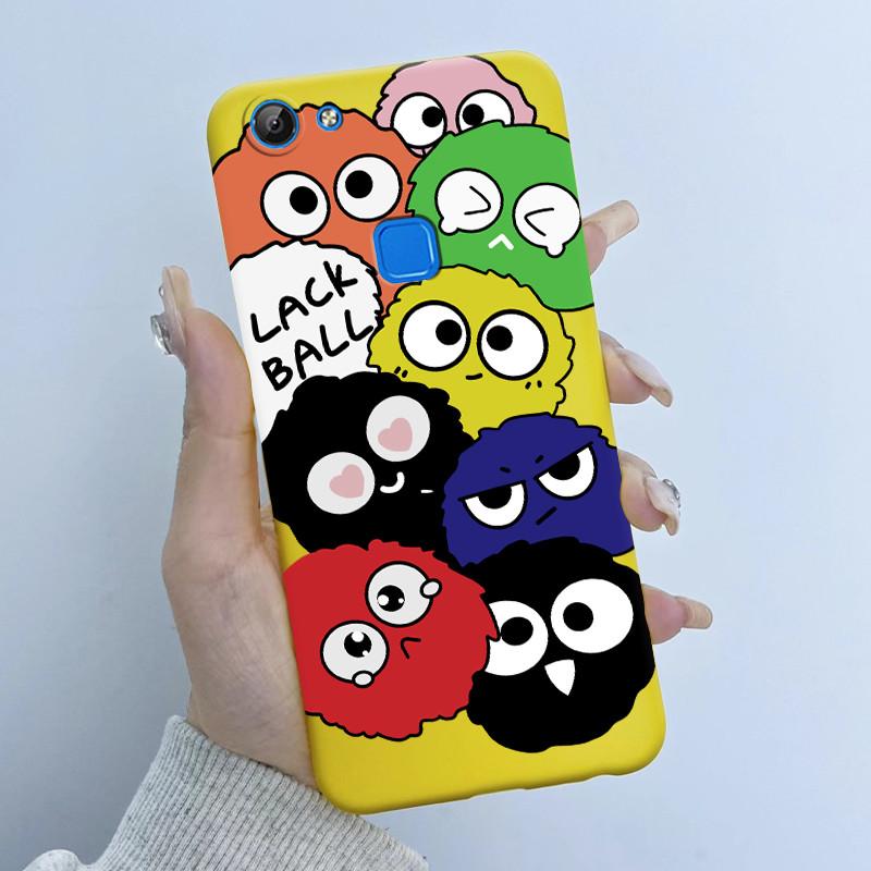 For Vivo V7 V7+ Plus Y79A Y75 Y73 Y79 1716 1718 Phone Case Cute Astronaut Panda Flowers Candy Soft Silicone TPU phone Case Cover