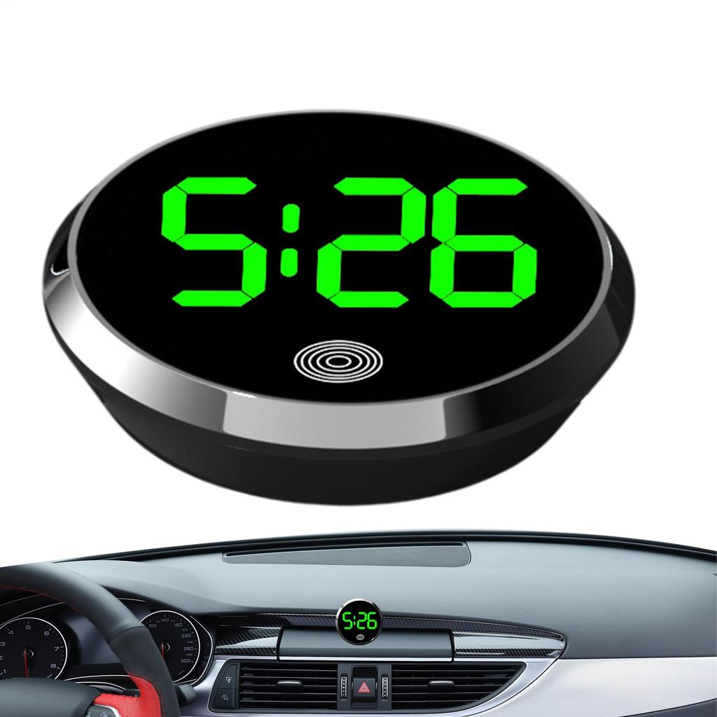 Car Clock for Dashboard - Touch Operation Car Watch, Portable