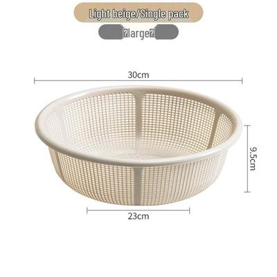 Plastic Kitchen Rice & Vegetable Washing Drain Basket