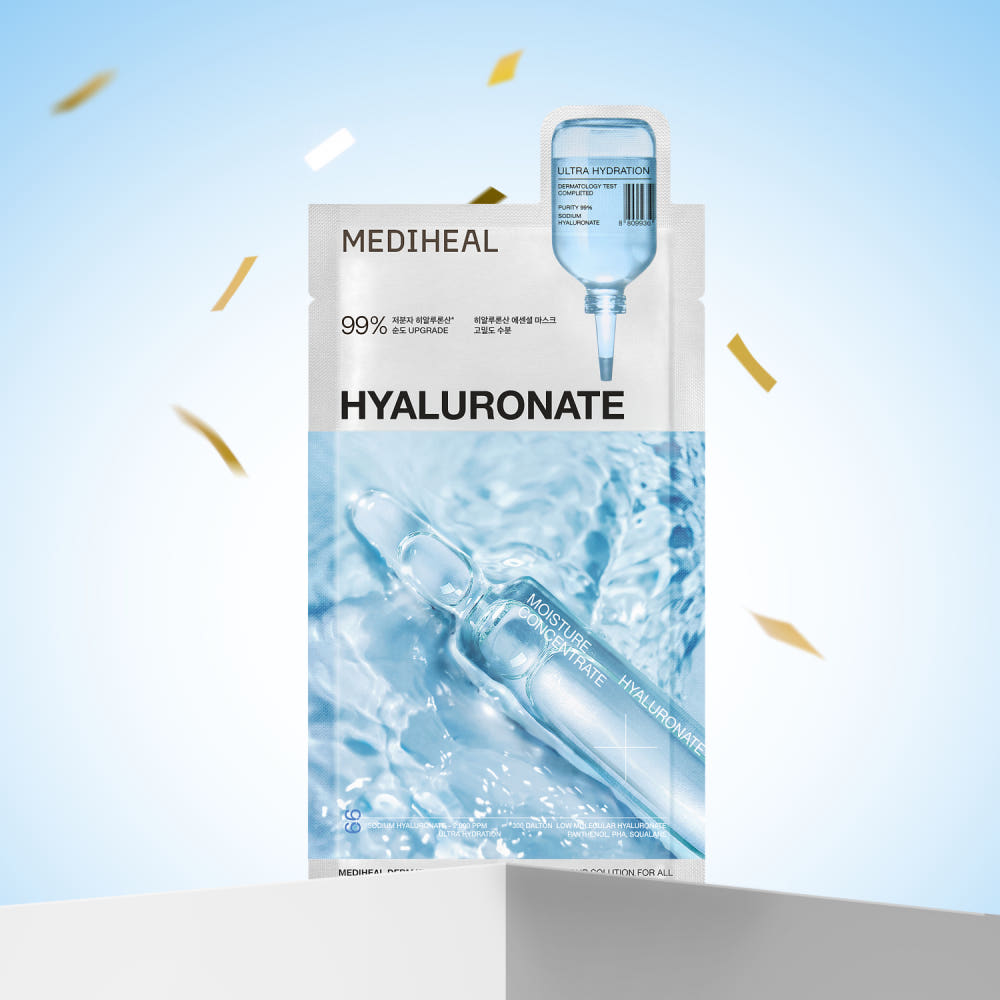 MEDIHEAL Essential Mask 7 Types Hydrating & Skin Care Sheet Mask Set 10pcs