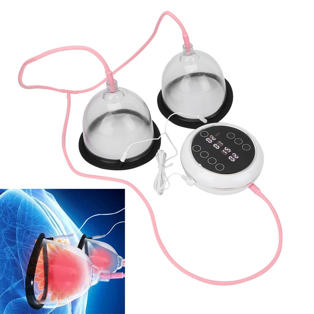 Electric Breast Massage Machine Plastic Electrotherapy Breast Massager Breast Massage DeviceD Cup