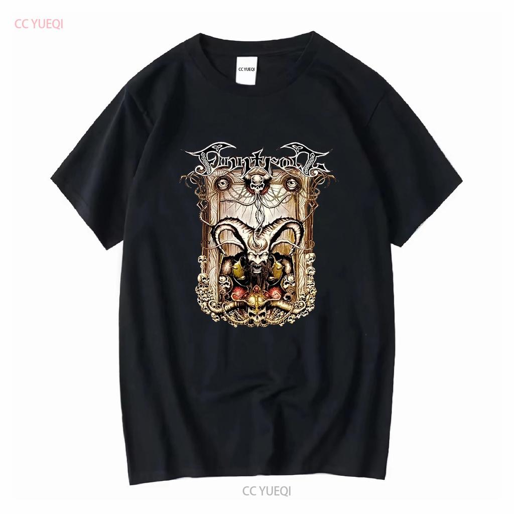 Finntroll T-Shirt Herren Groß Schwarz Band Musik vintage Gewaschen Mode Grafik homme Atmungsaktiv Designerkleidung Unisex Weich