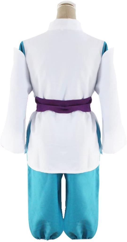 RICHAIR Anime Cosplay Haku Costume, 4-Piece Set, Chihiro, Halloween, Christmas, School Festival, Unisex Size (L)