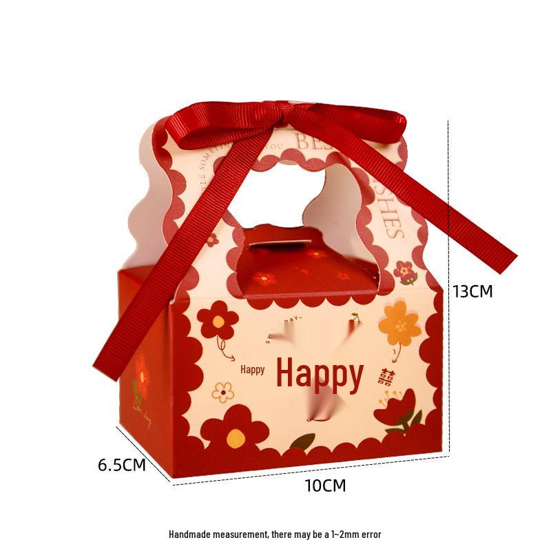 2025 New Style Handheld Wedding Candy Box for Engagements