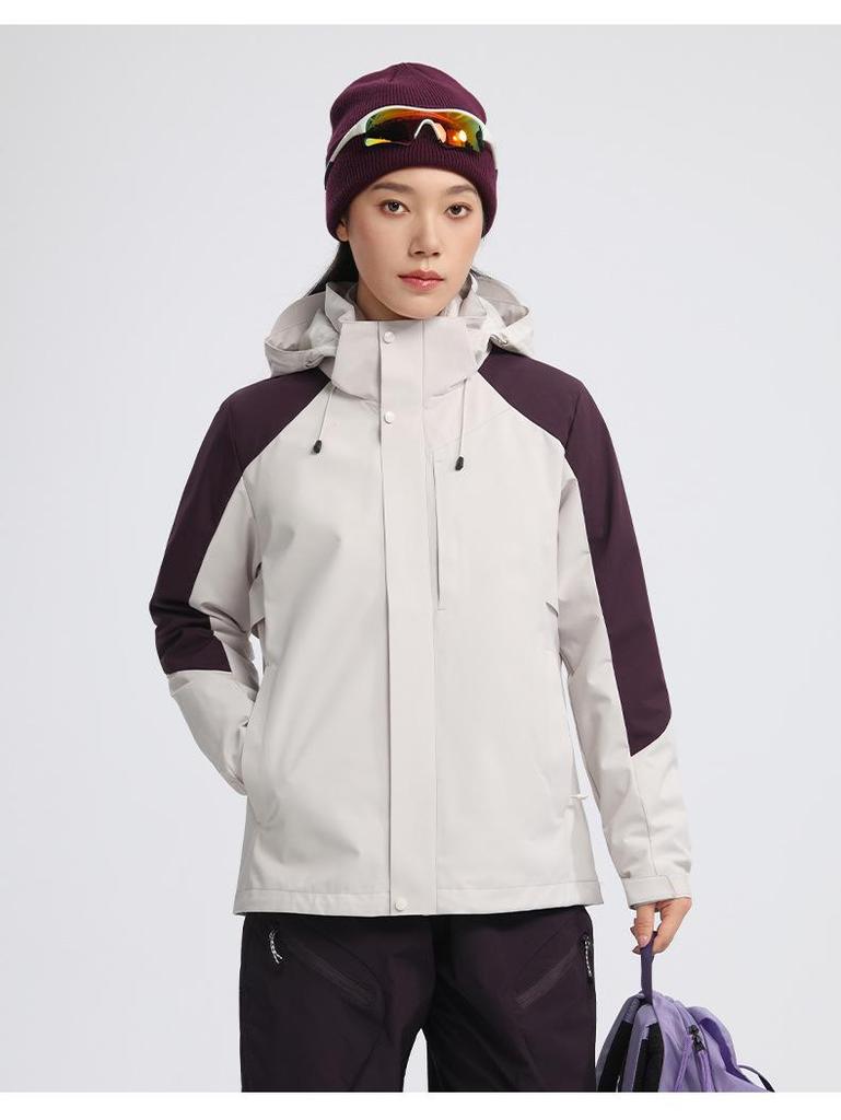 Fully Sealed 3-in-1 Women's Outdoor Ski & Mountaineering Jacket Set