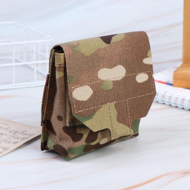 Small Pouch Lightweight Utility Bag Molle Daily Sundry Holder General Outdoor Bag Bicycle Camping Emergency Bag Essential Pouch
