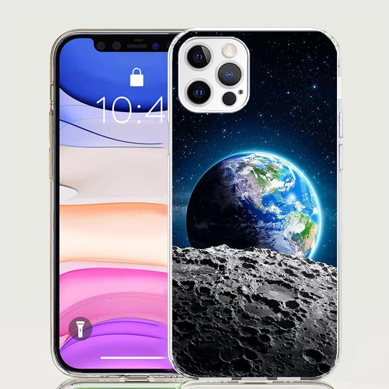 

Earth Stars Space Phone Case for Apple iPhone 17 Air 16 15 Plus 14 + 13 Mini 12 11 Pro Max 7 8 SE 16Max Soft Shell Cover Coque 1 iPhone 13 Pro Max