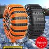 Correntes de Pneu de Alta Elasticidade | Abraçadeiras de Cabo Antiderrapantes de Inverno para Sedans e SUVs