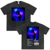 Vintage Washed Tees Omar Courtz Por Si Manana No Estoy Album Printed T Shirts Men Women Fashion Tshirt Harajuku Casual TShirts